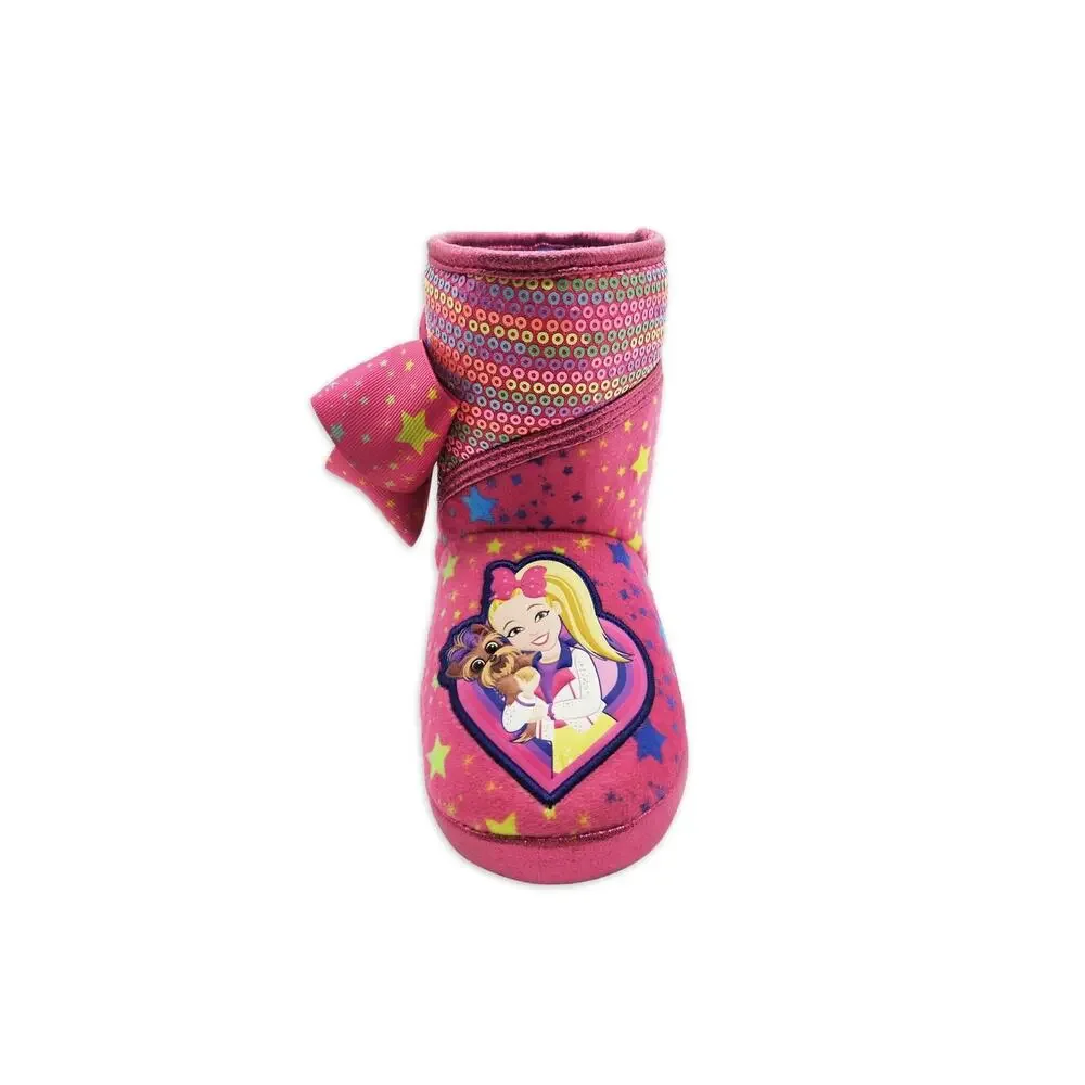 JoJo Siwa Slippers JoJo Siwa Boot Slippers JoJo Siwa Bootie Slippers Size 9/10